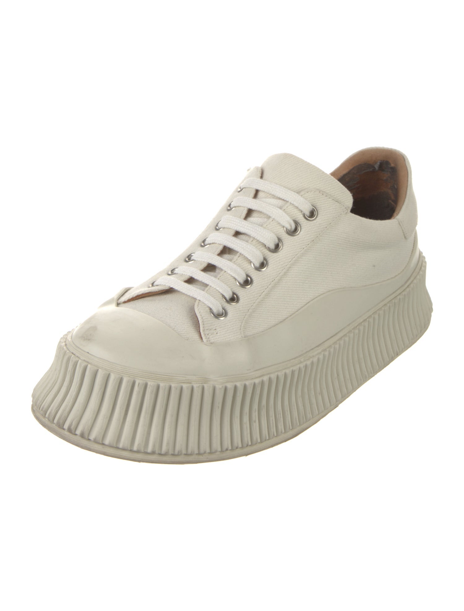 Jil Sander Canvas Sneakers