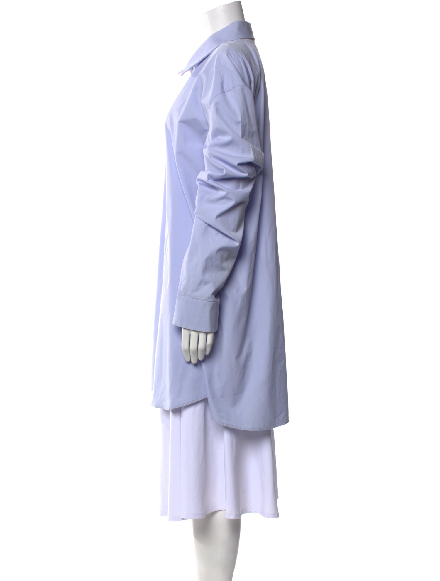 Jil Sander 2016 Long Sleeve Button-Up Top