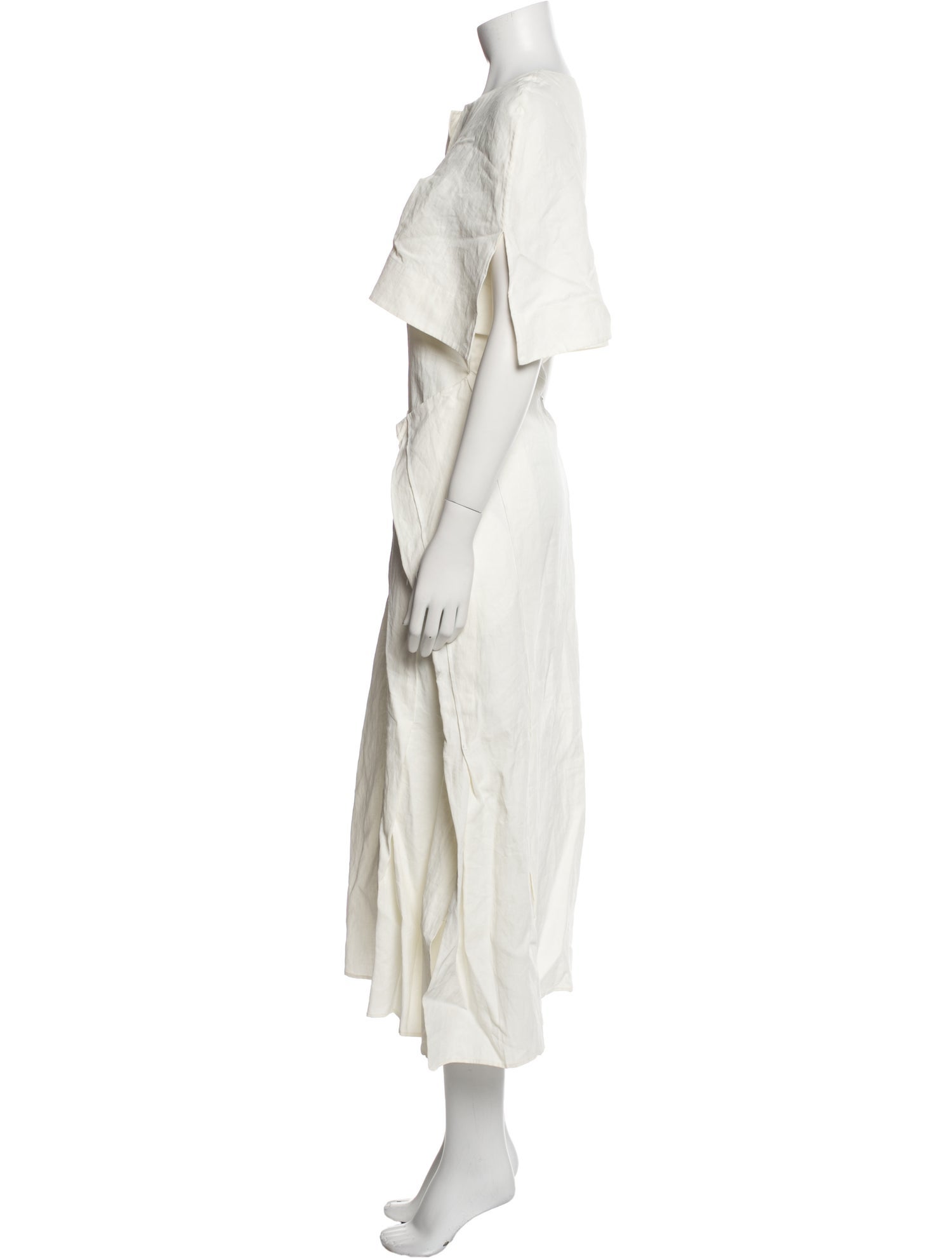Jil Sander Linen Long Dress