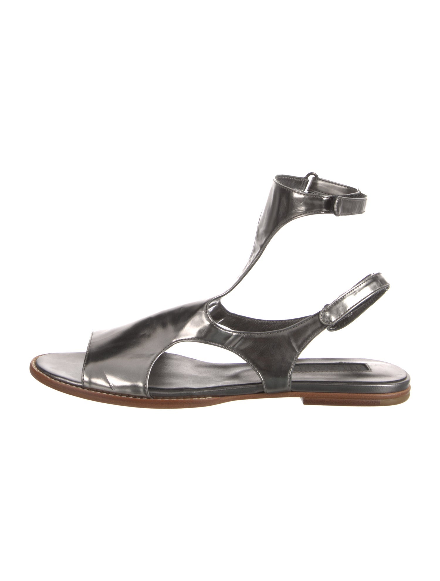 Jil Sander Leather Gladiator Sandals