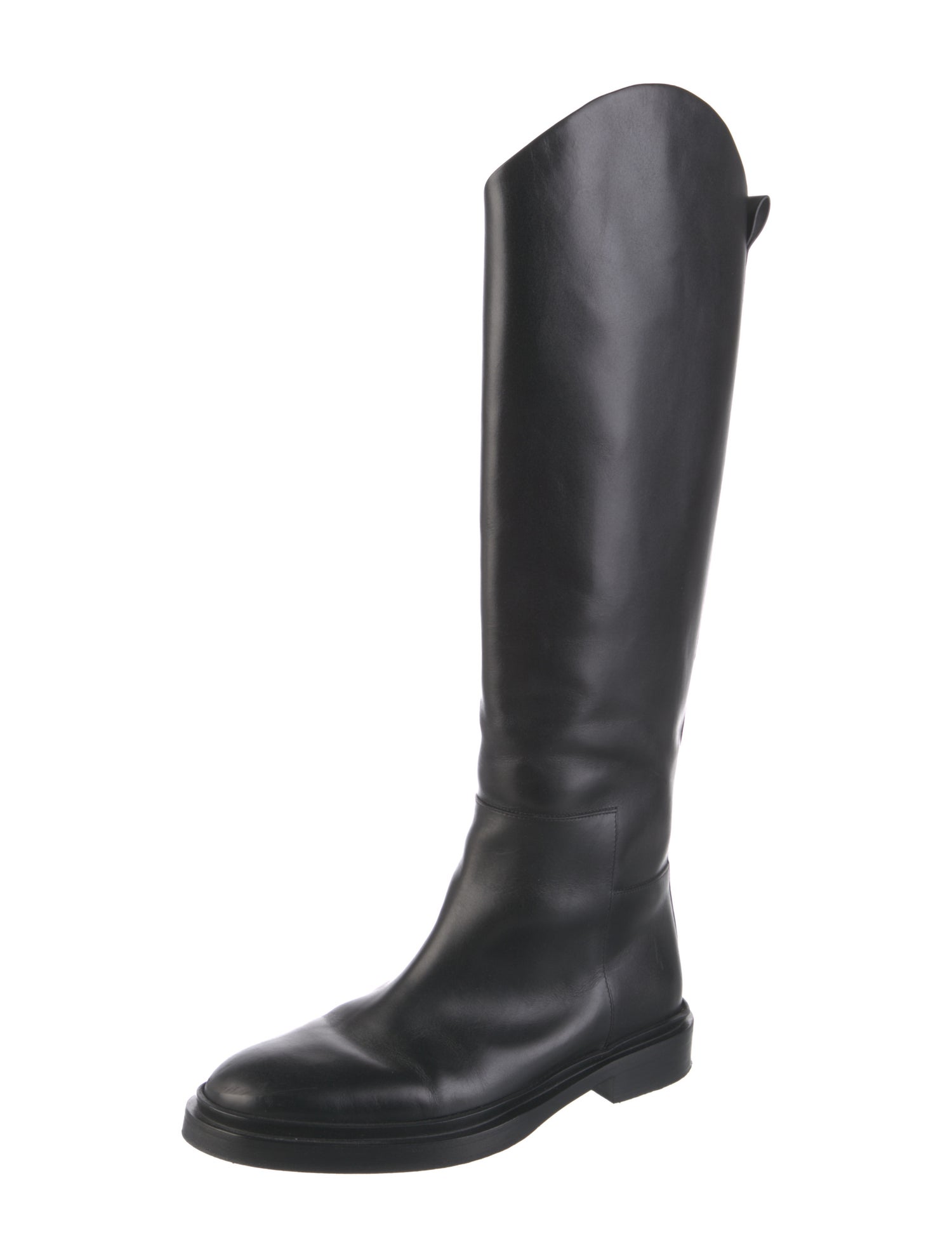 Jil Sander Leather Riding Boots