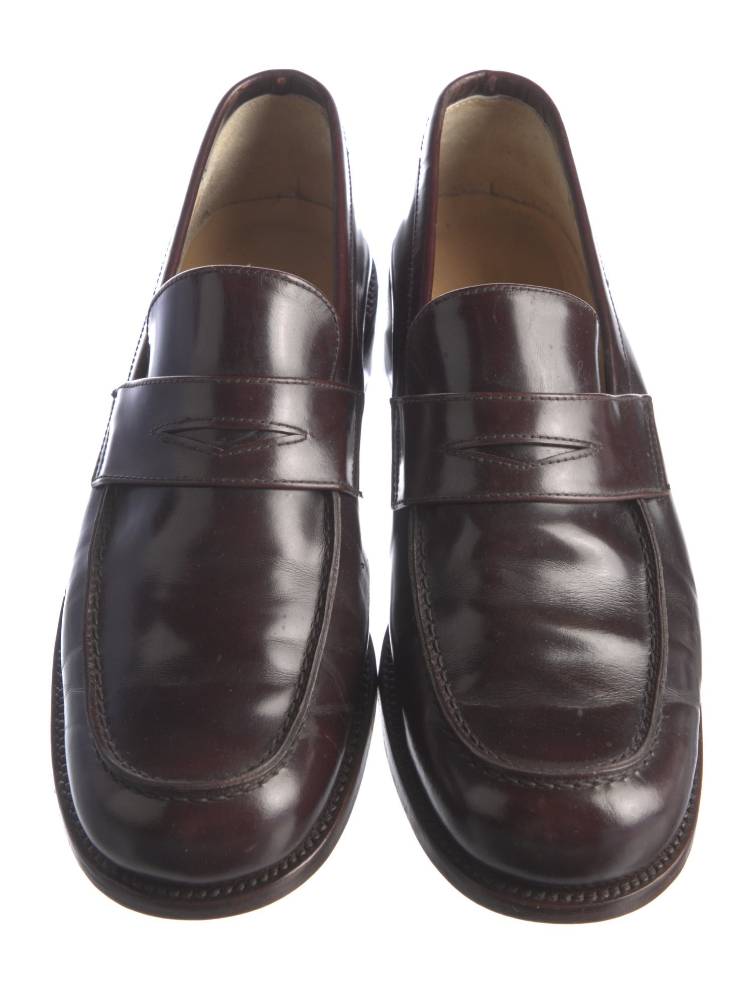 Jil Sander Leather Loafers