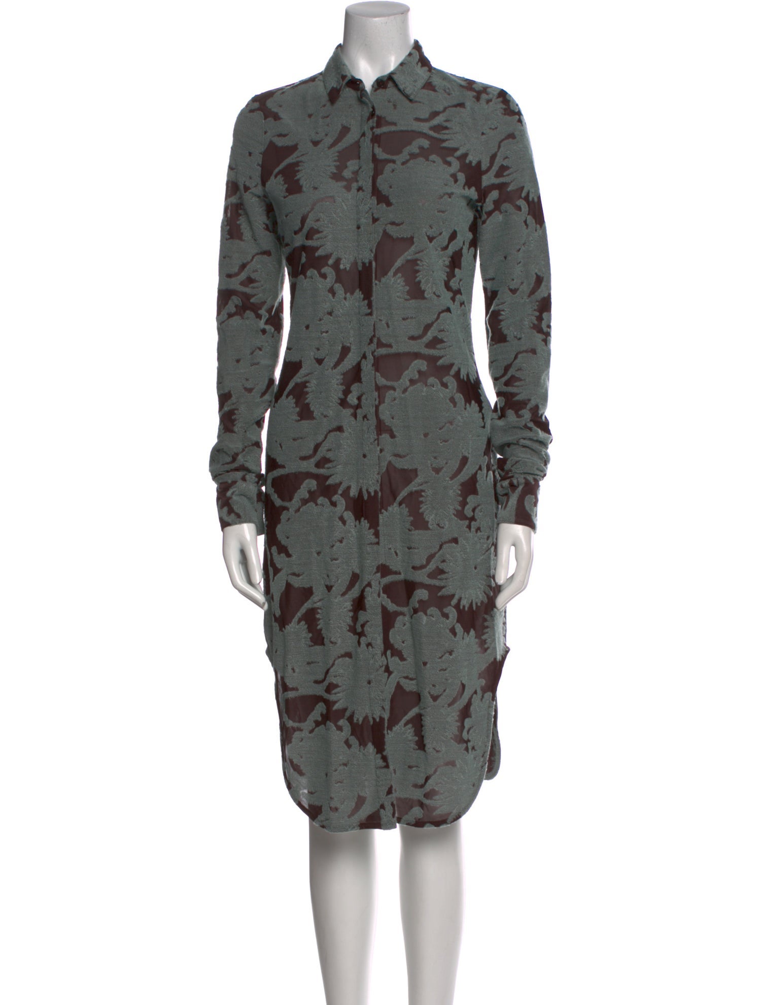 Jil Sander Printed Midi Length Dress w/ Tags