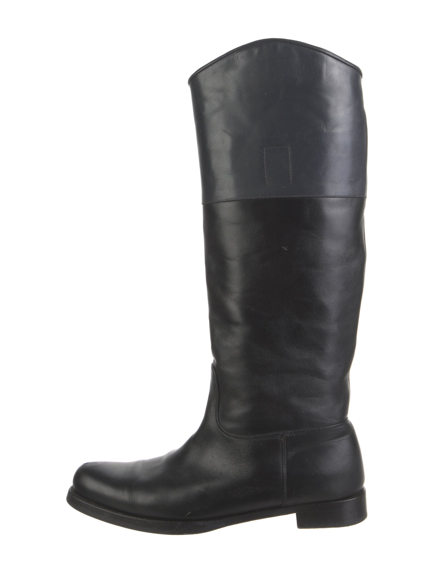 Jil Sander Leather Riding Boots