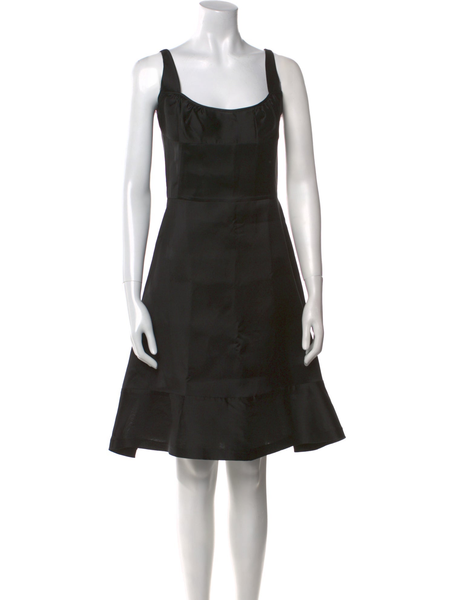 Jil Sander Silk Knee-Length Dress