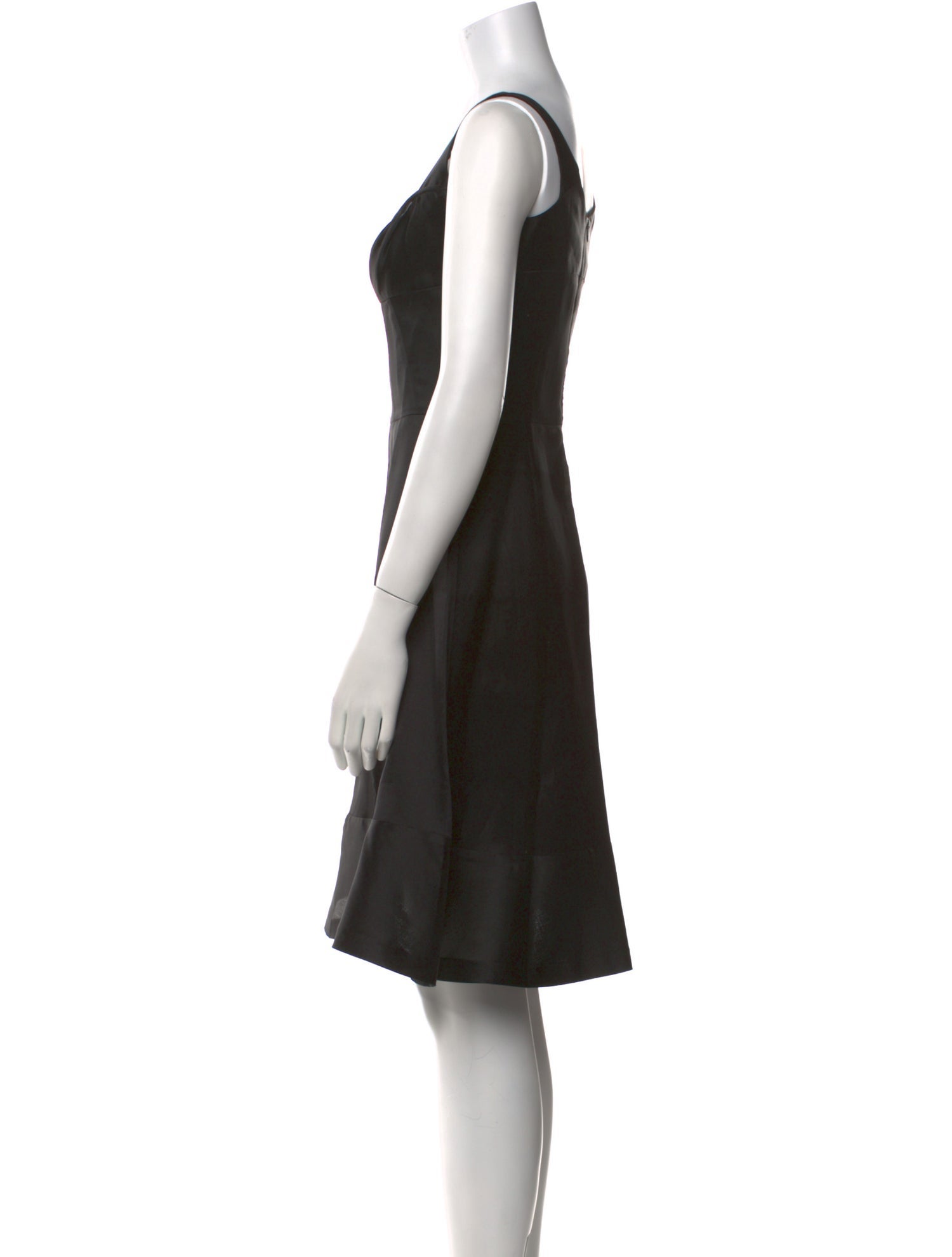 Jil Sander Silk Knee-Length Dress