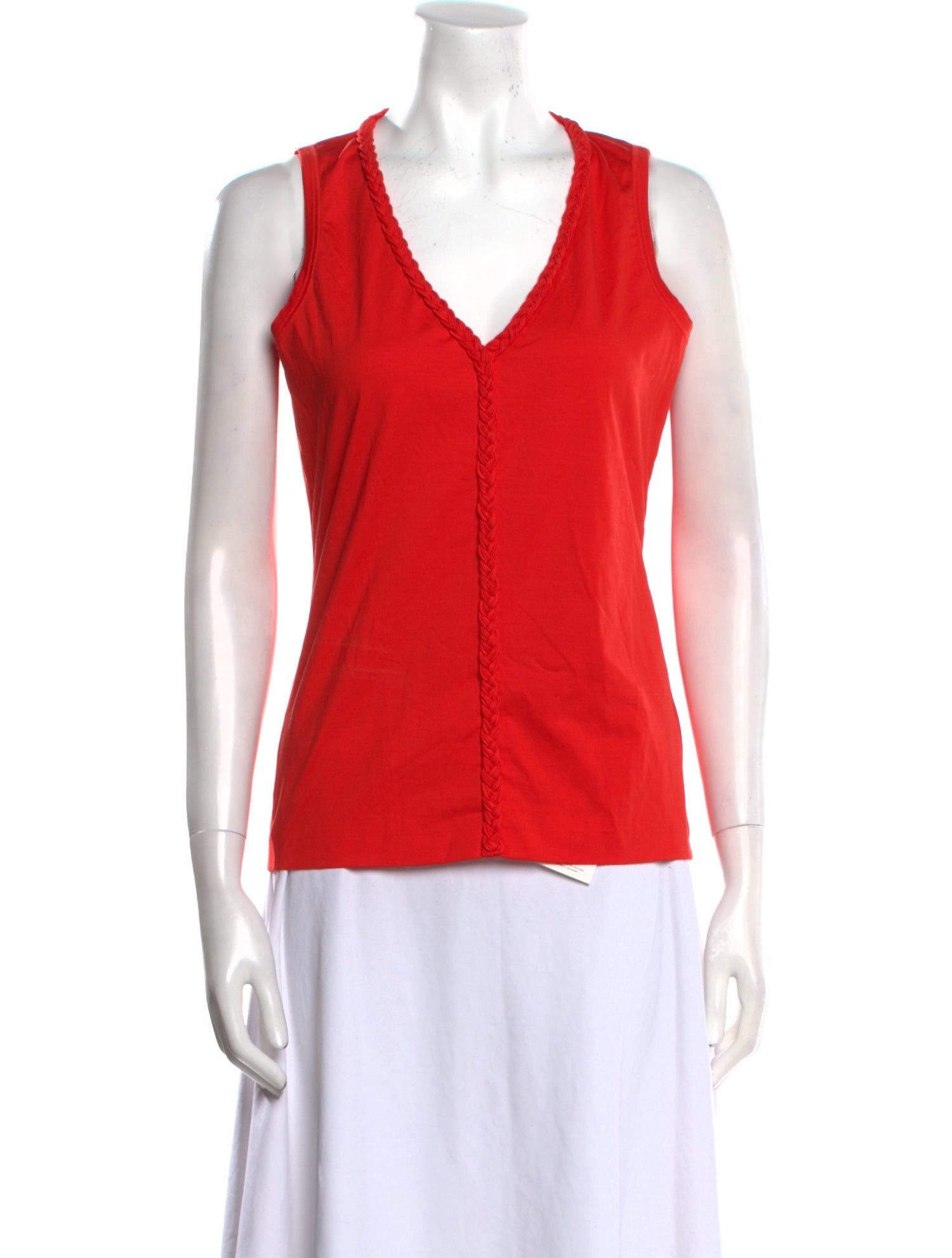 Jil Sander V-Neck Sleeveless Top