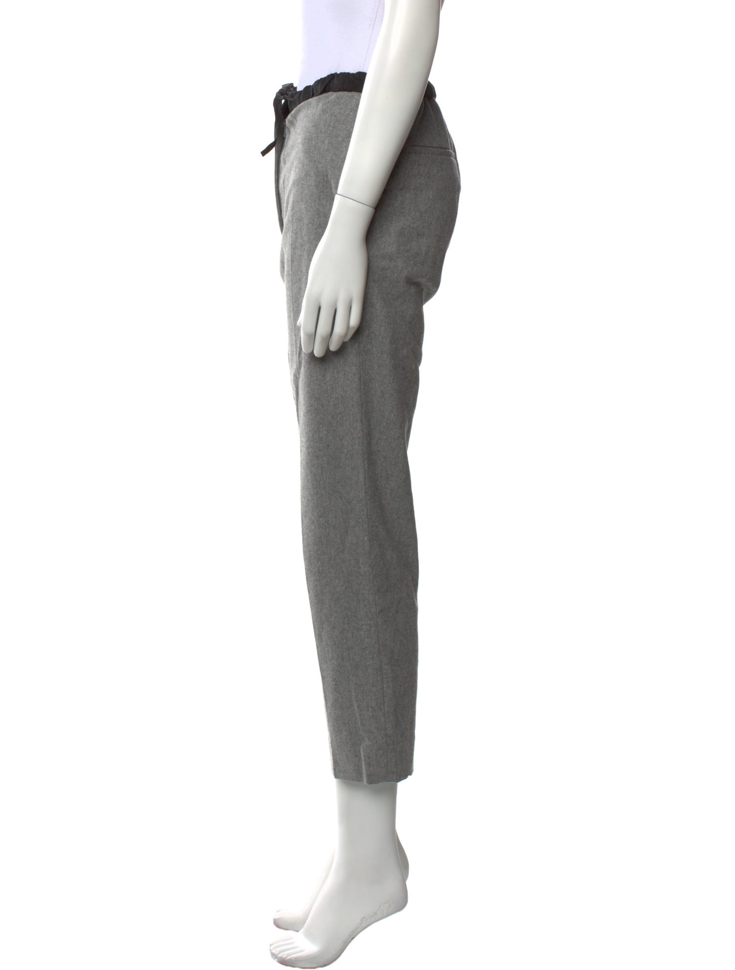 Jil Sander Wool Straight Leg Pants