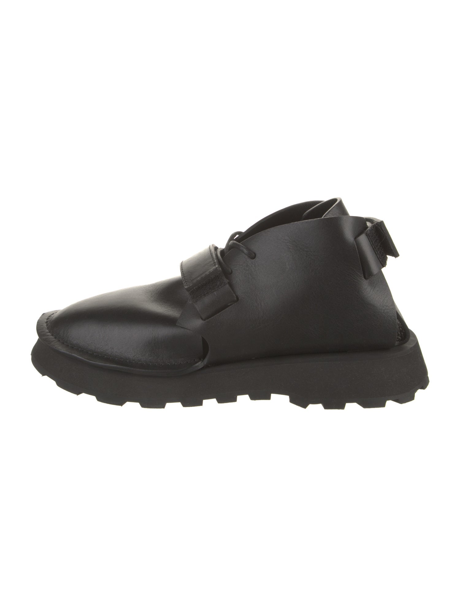 Jil Sander Leather Lace-Up Boots