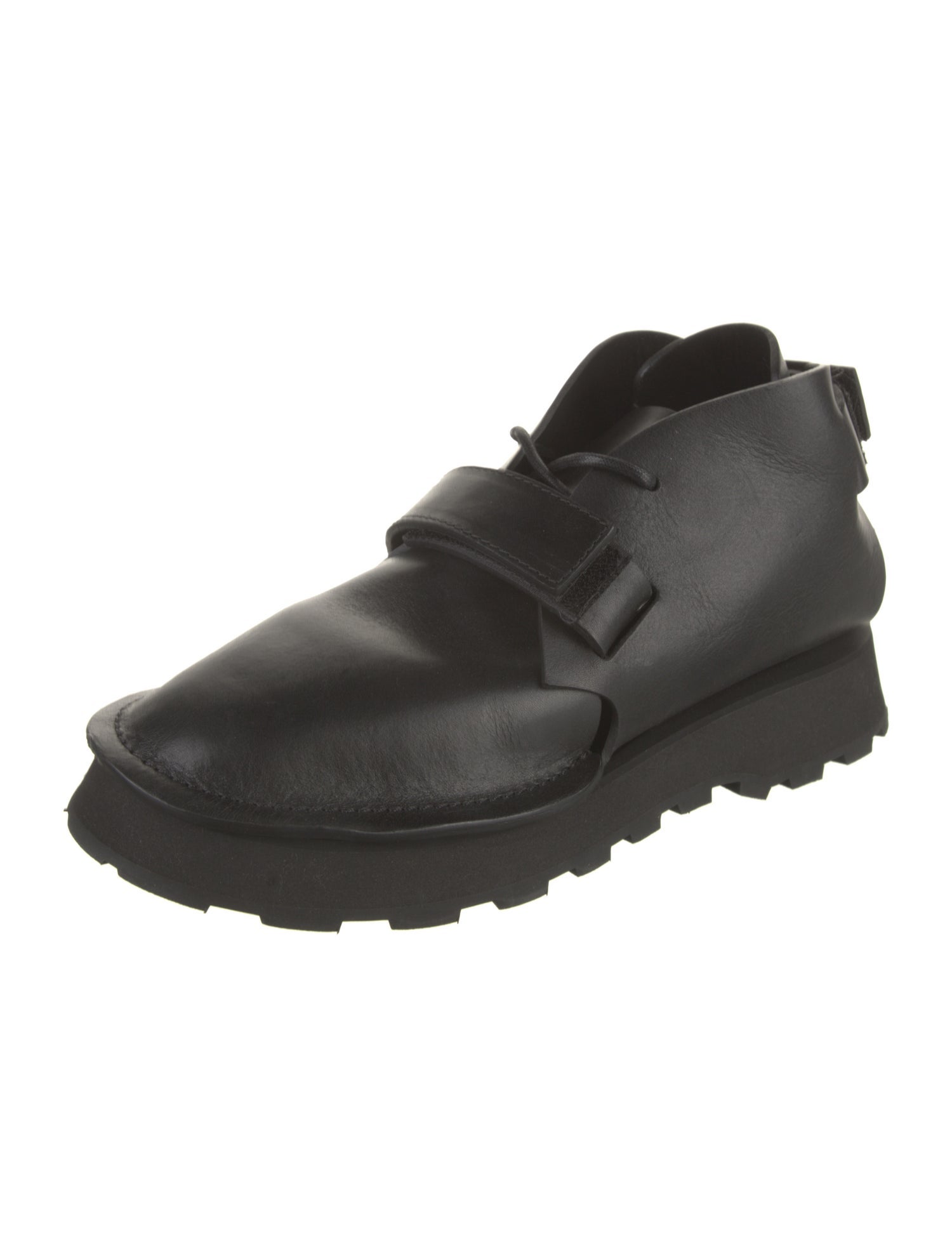 Jil Sander Leather Lace-Up Boots