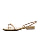 Jil Sander Patent Leather Slingback Sandals
