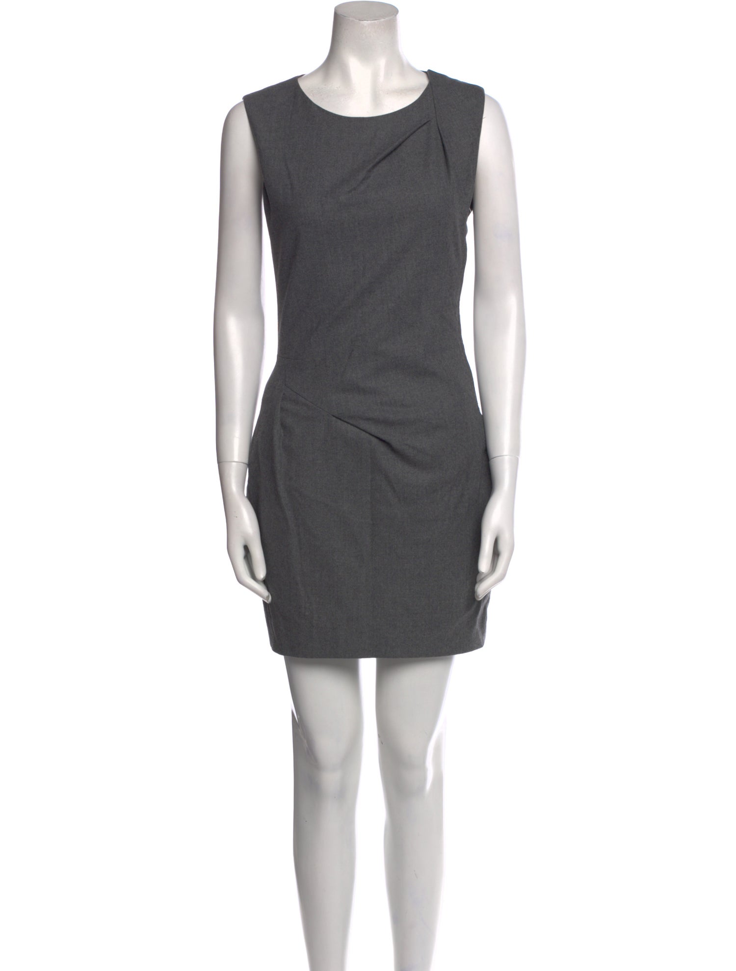 Jil Sander Scoop Neck Mini Dress
