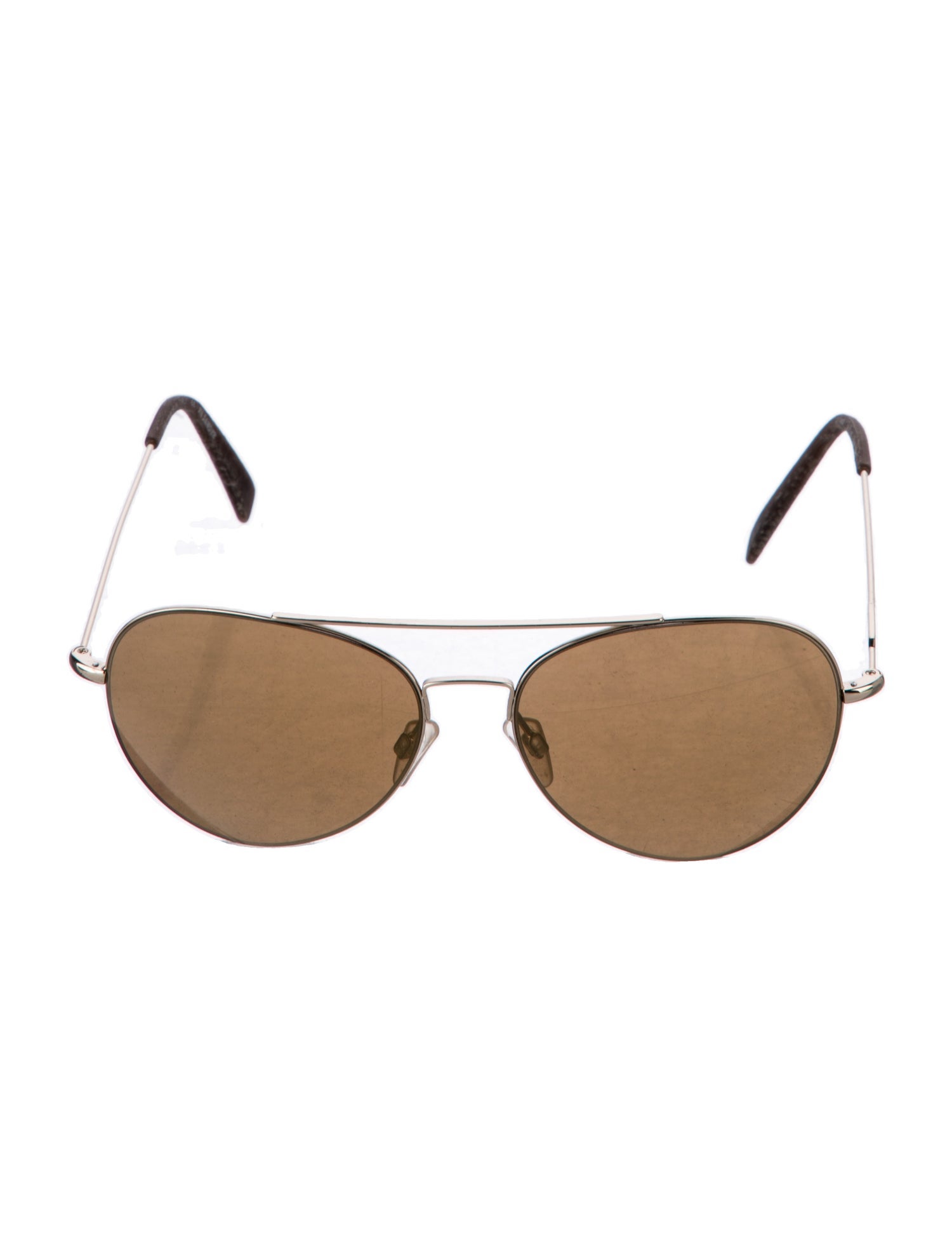 Jil Sander Aviator Mirrored Sunglasses