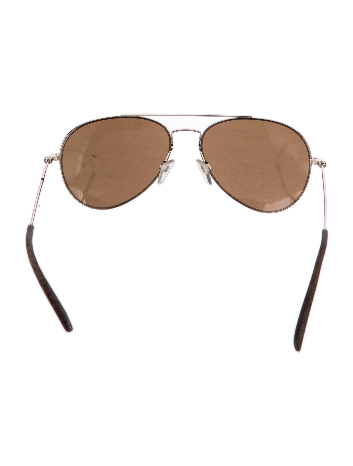 Jil Sander Aviator Mirrored Sunglasses