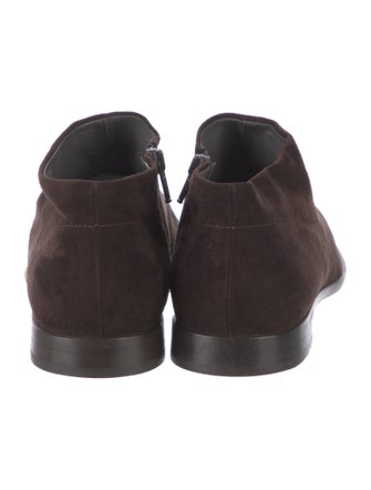 Jil Sander Suede Loafers