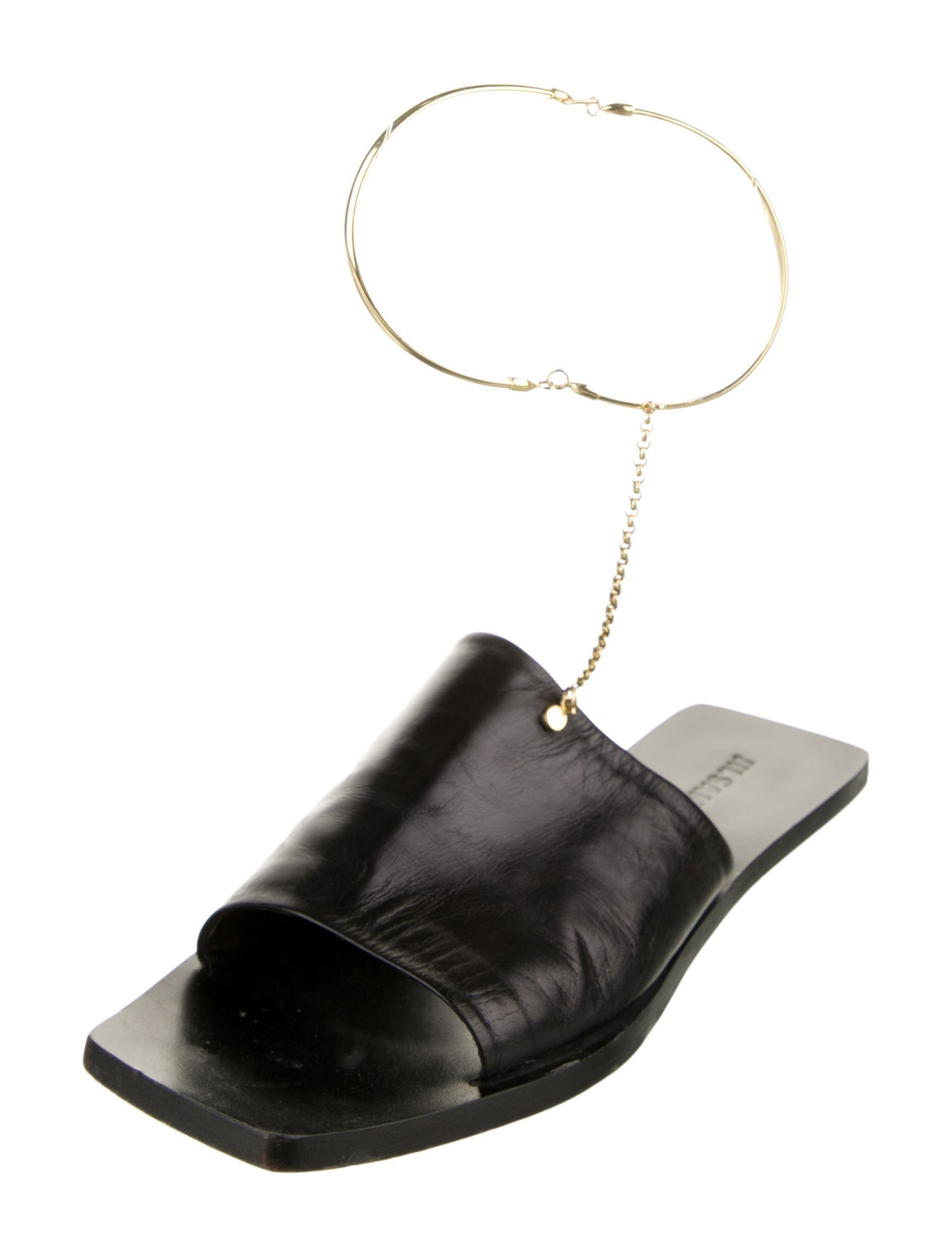 Jil Sander Leather Gladiator Sandals