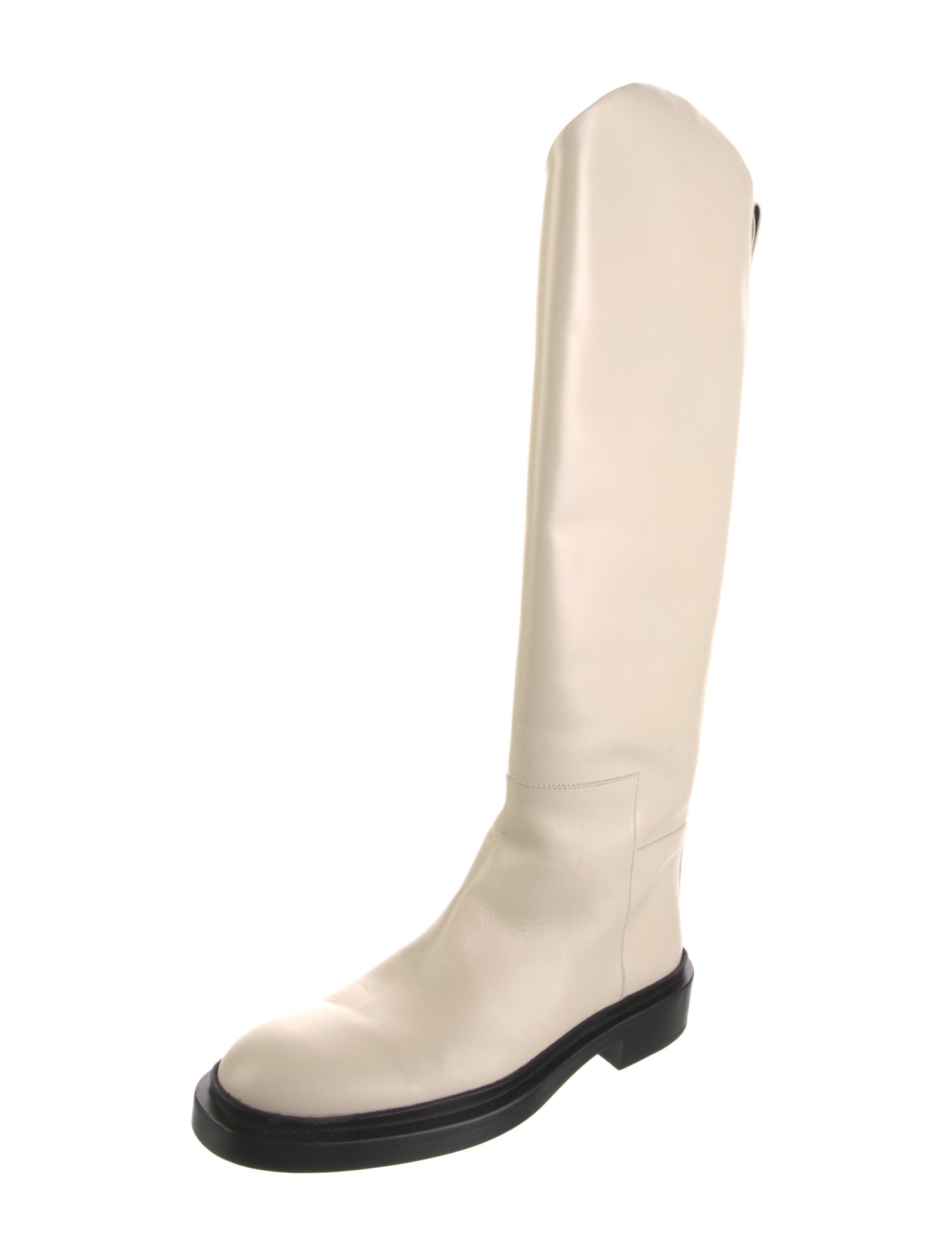 Jil Sander Leather Riding Boots
