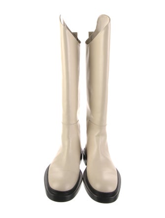 Jil Sander Leather Riding Boots