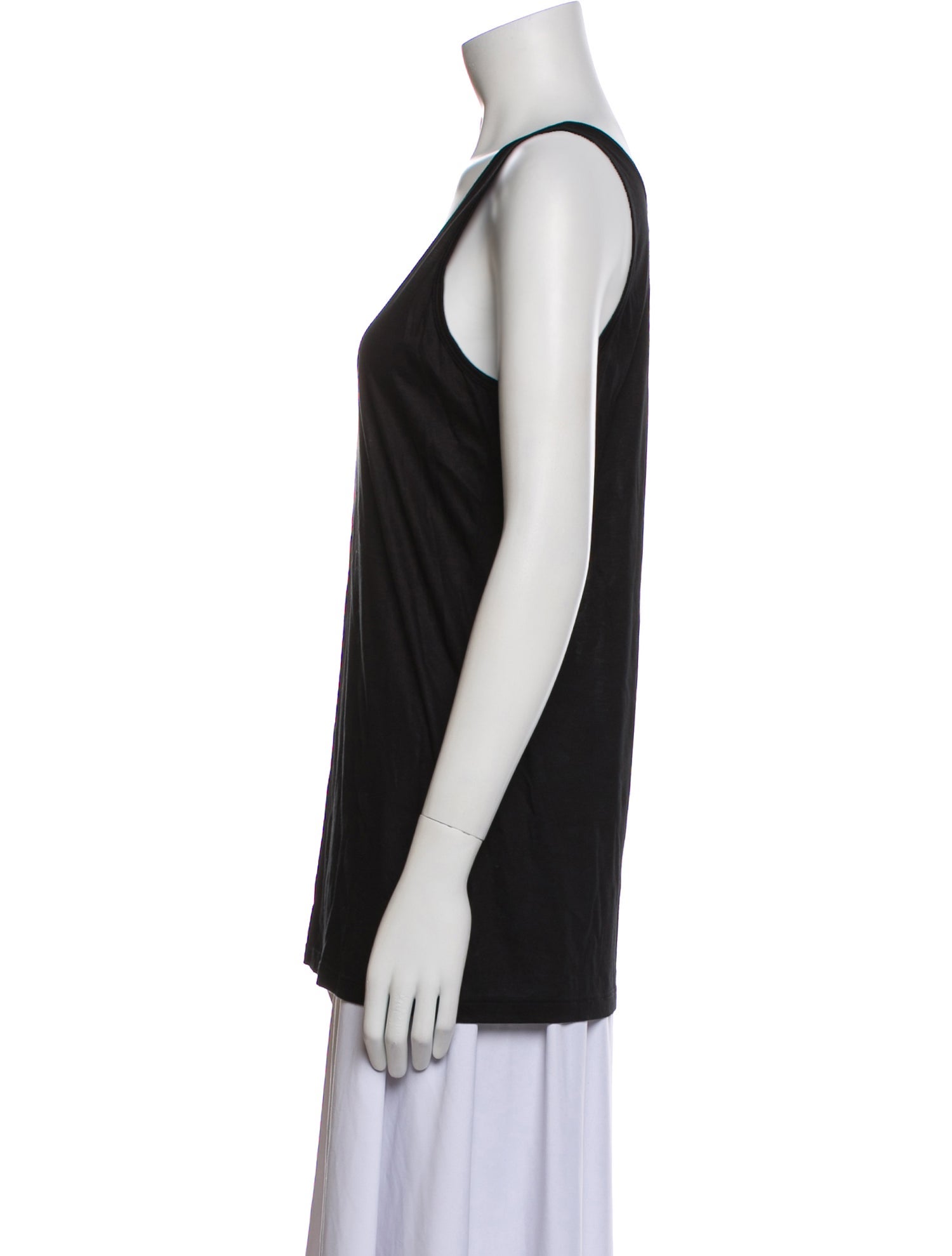 Jil Sander Scoop Neck Sleeveless Top