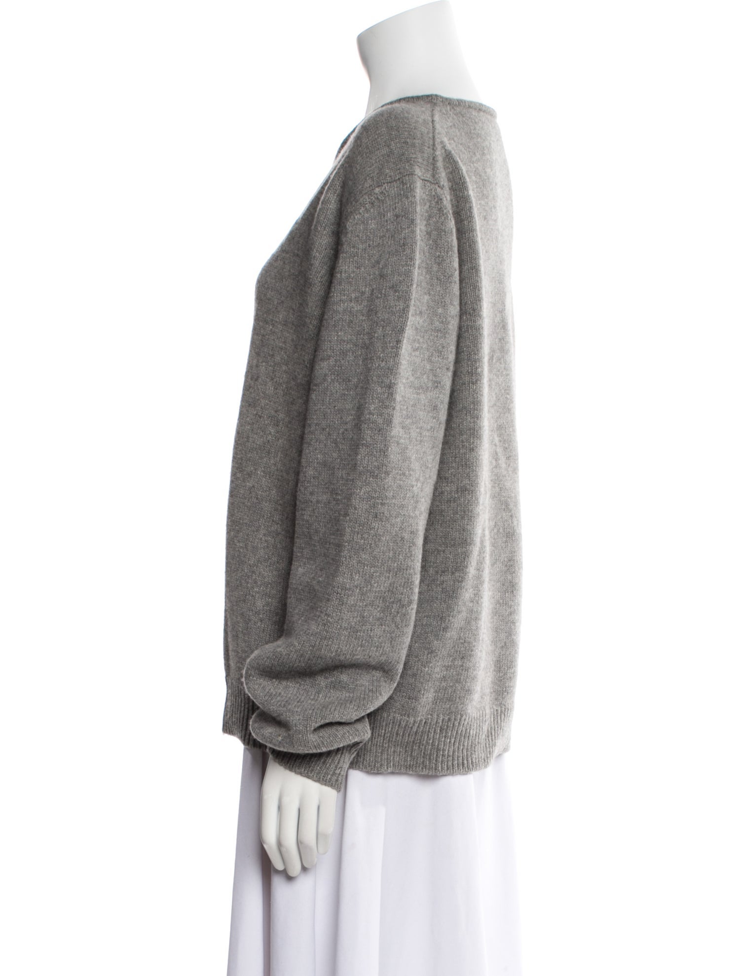 Jil Sander Wool Scoop Neck Sweater