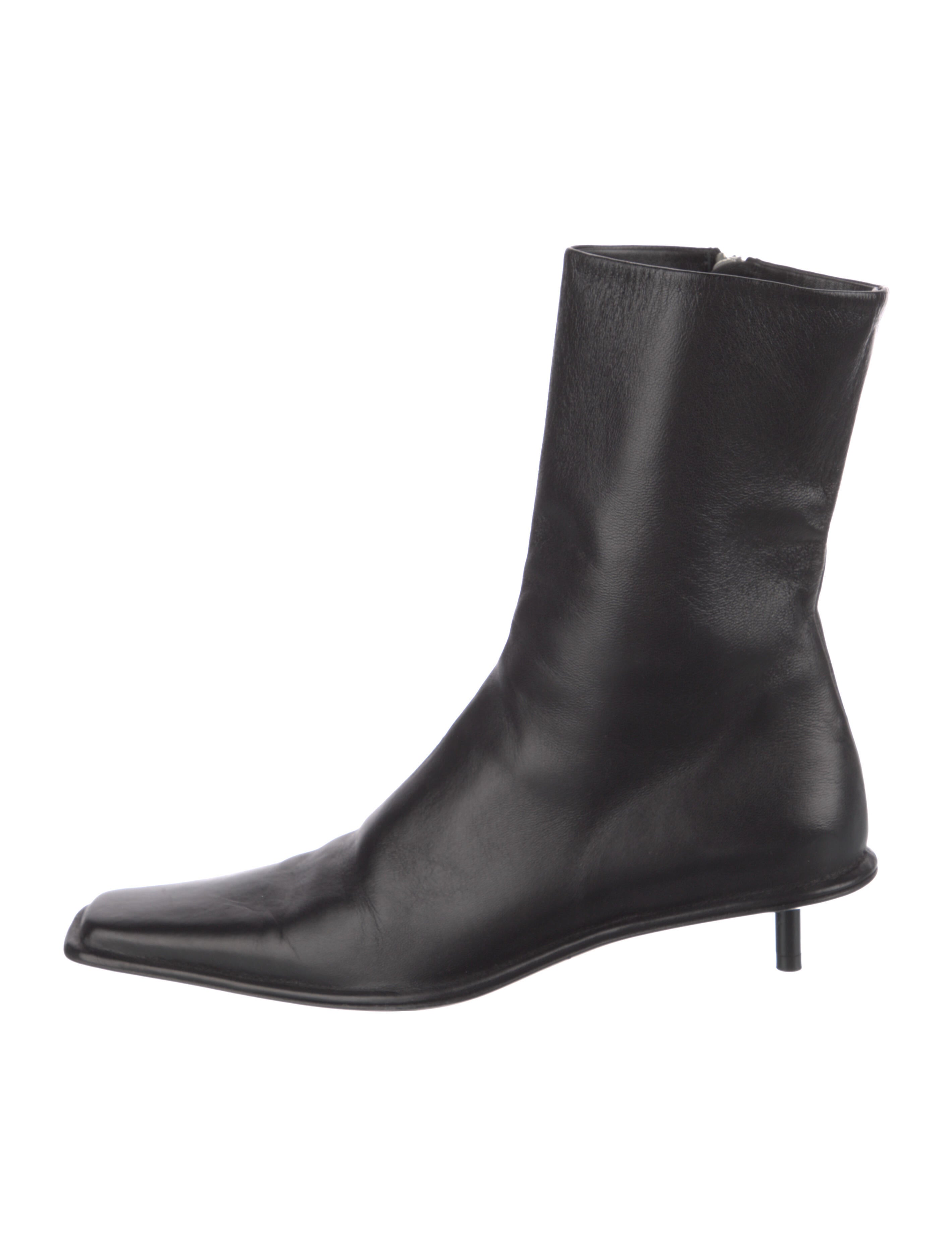 Jil Sander Leather Boots