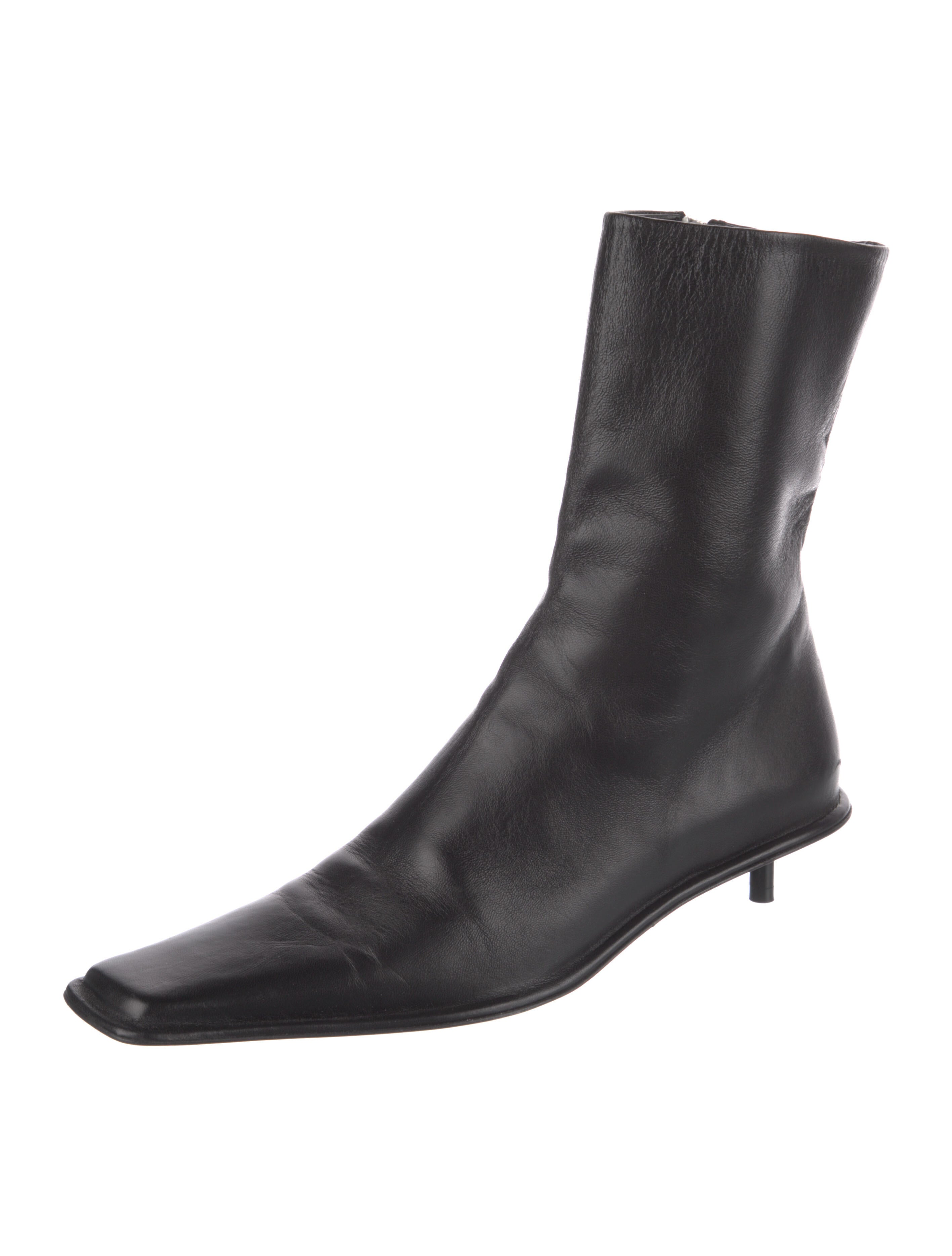 Jil Sander Leather Boots