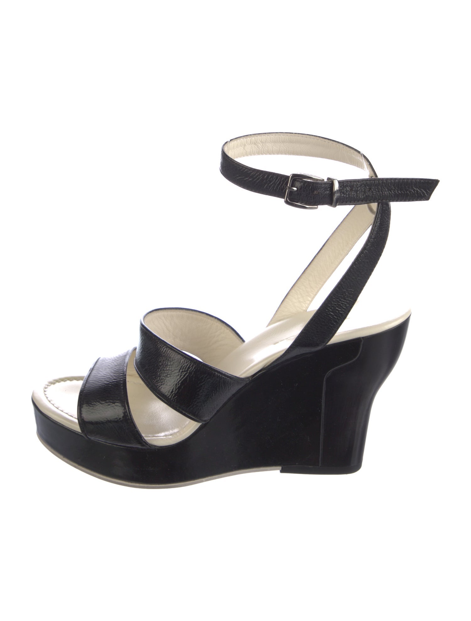Jil Sander Patent Leather Sandals
