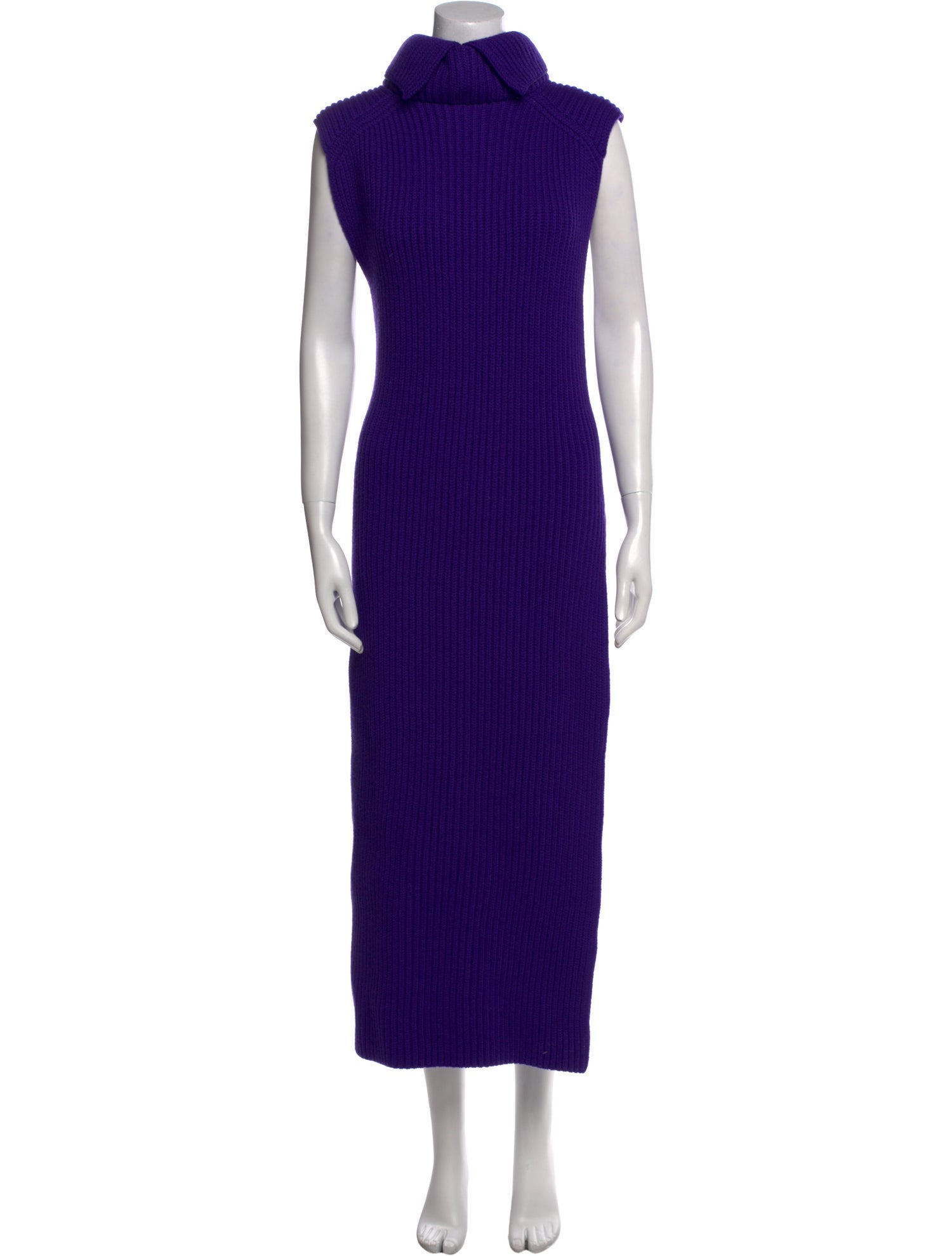 Jil Sander Wool Long Dress