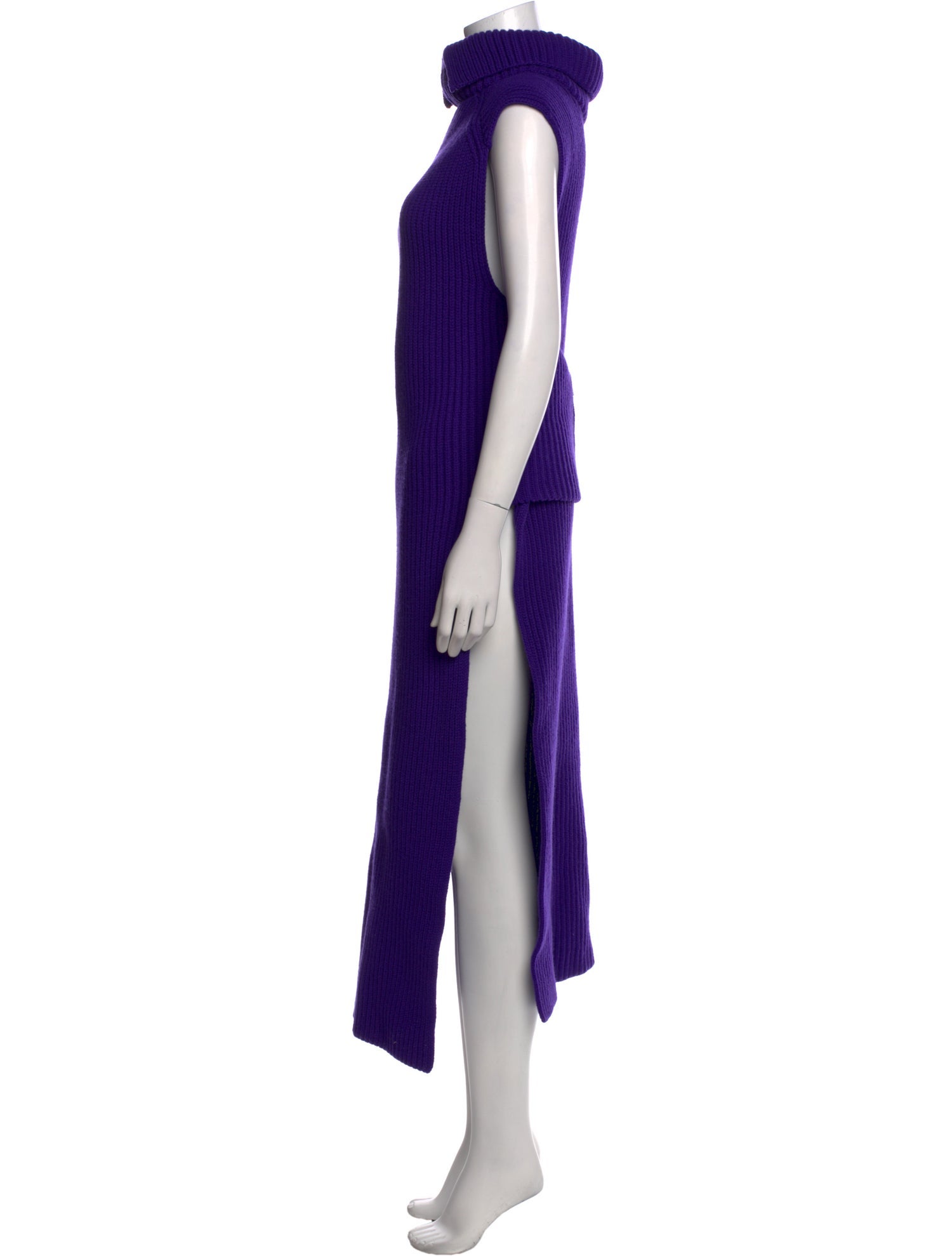 Jil Sander Wool Long Dress