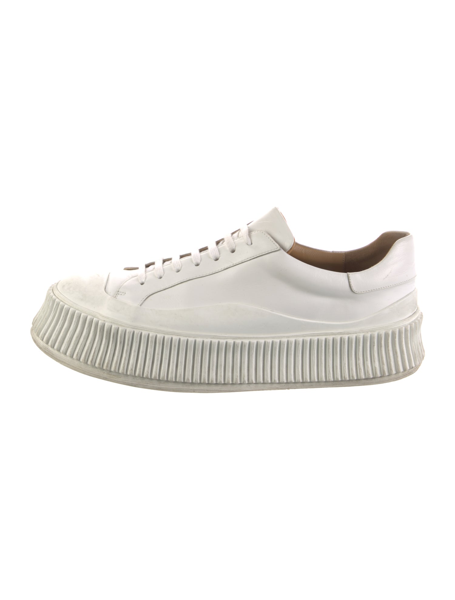 Jil Sander Leather Sneakers