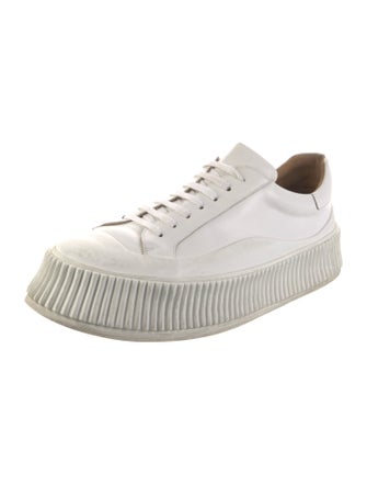 Jil Sander Leather Sneakers