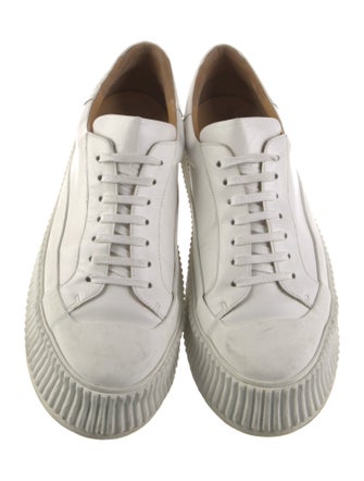 Jil Sander Leather Sneakers