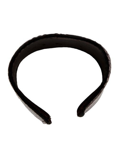 Jil Sander Crocodile Long Cuff