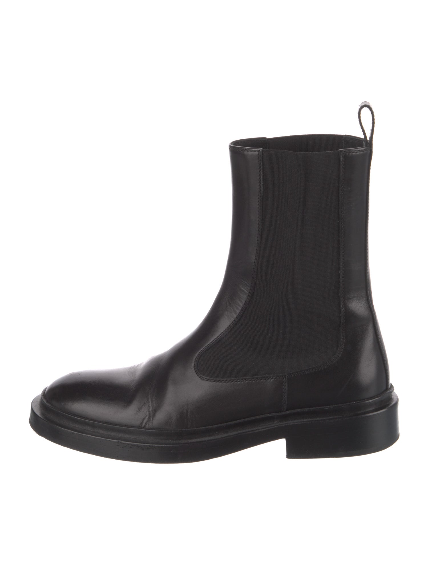Jil Sander Leather Chelsea Boots