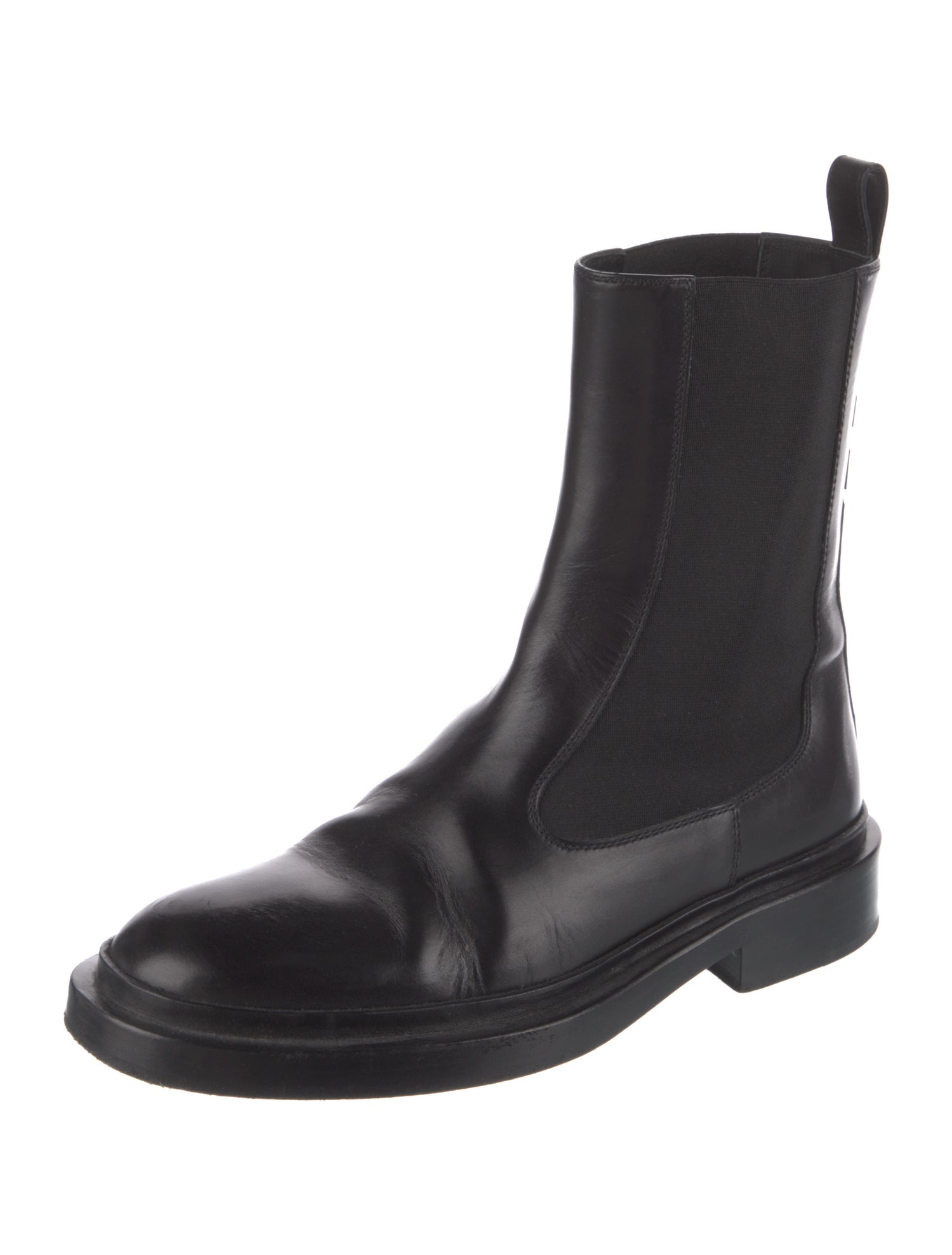 Jil Sander Leather Chelsea Boots