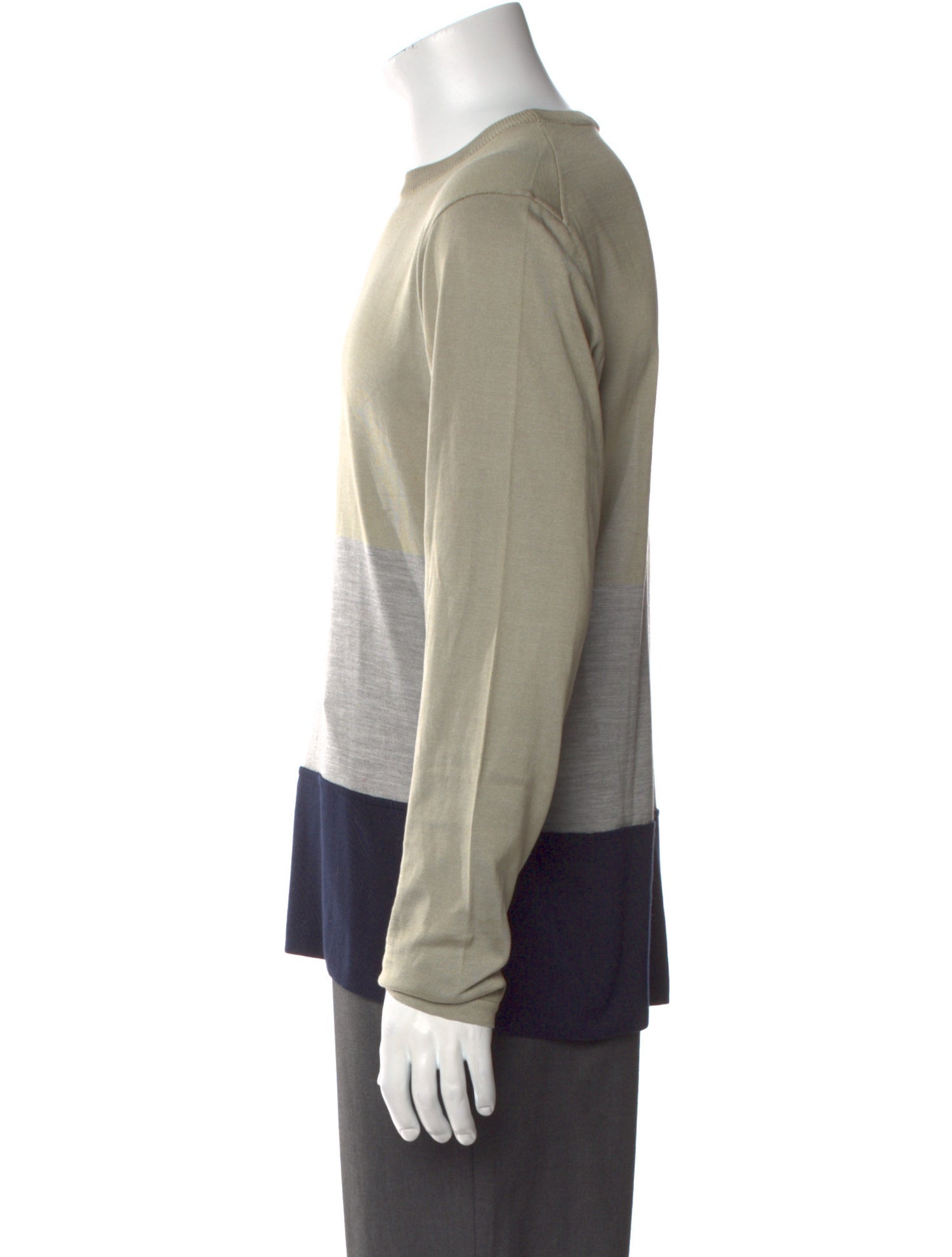 Jil Sander Silk Crew Neck Pullover