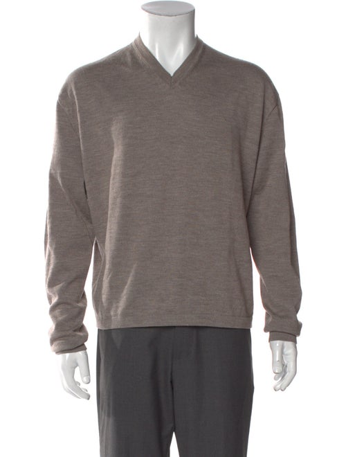 Jil Sander Wool V-Neck Pullover