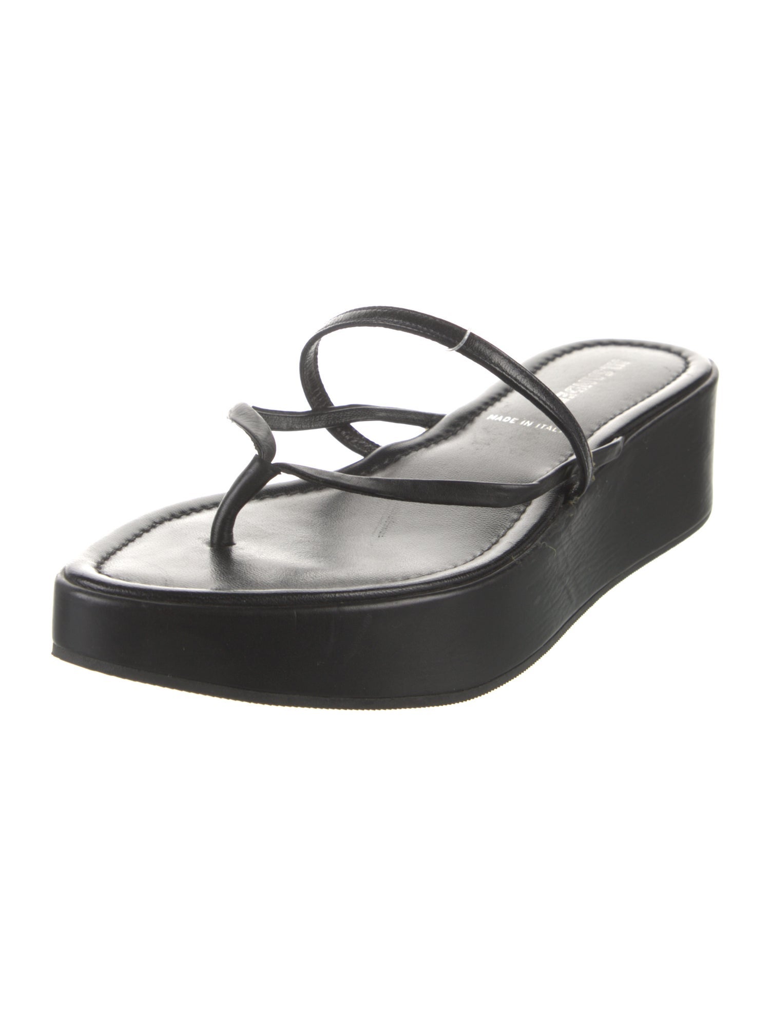 Jil Sander Leather Slides