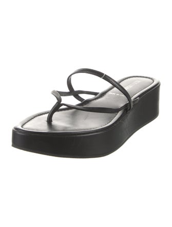 Jil Sander Leather Slides