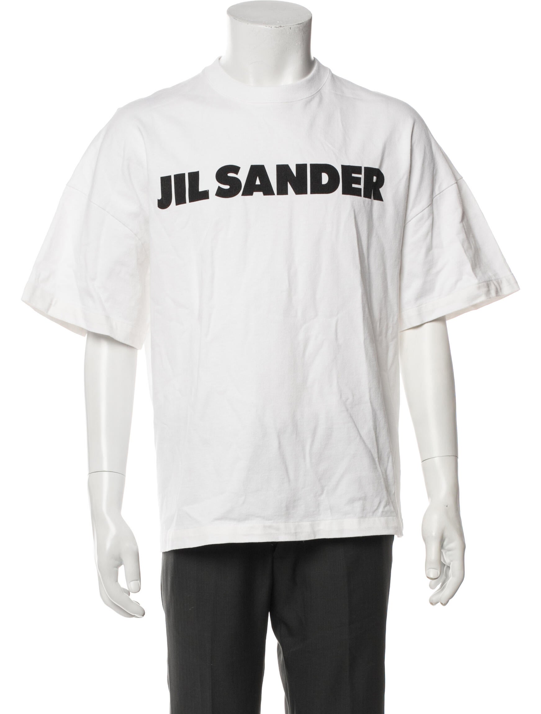 Jil Sander Graphic Print Crew Neck T-Shirt