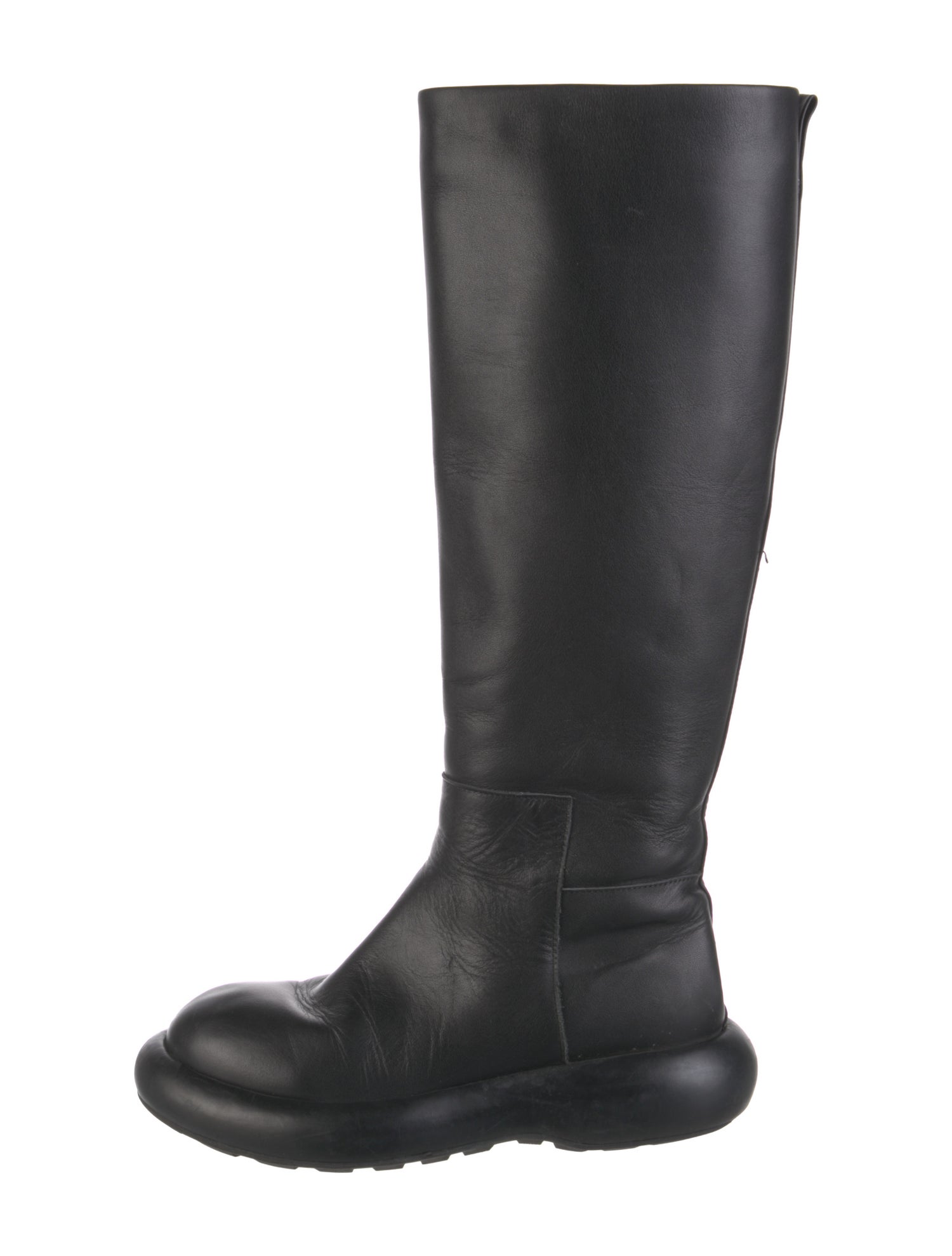 Jil Sander Leather Riding Boots