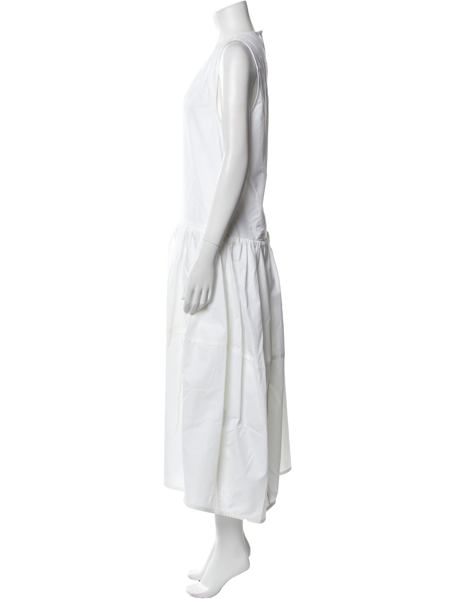 Jil Sander Crew Neck Long Dress w/ Tags