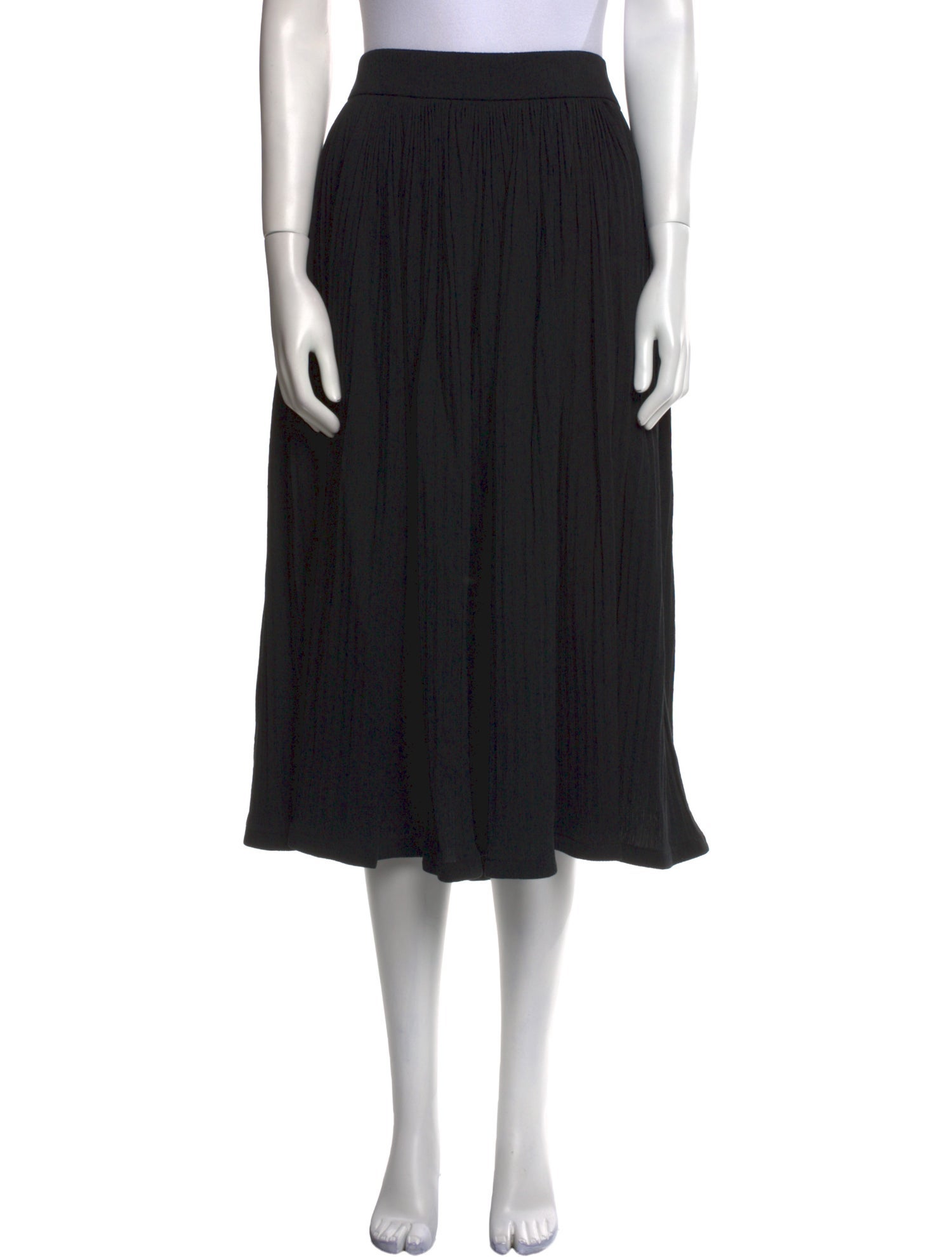 Jil Sander Pleated Accents Midi Length Skirt w/ Tags