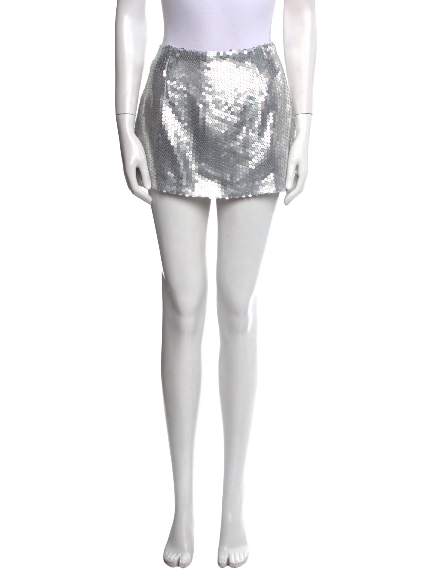 Jil Sander Silk Mini Skirt