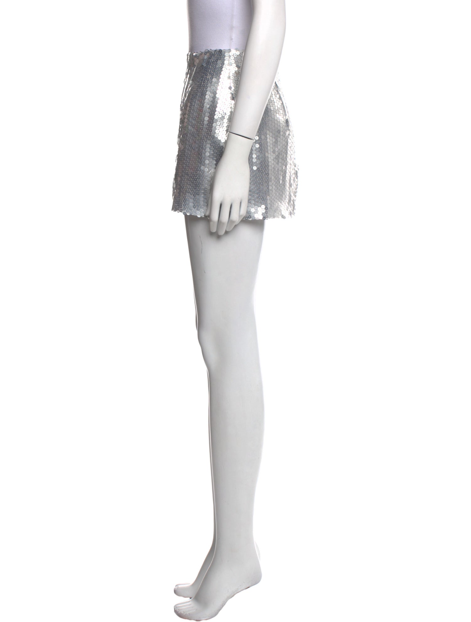 Jil Sander Silk Mini Skirt