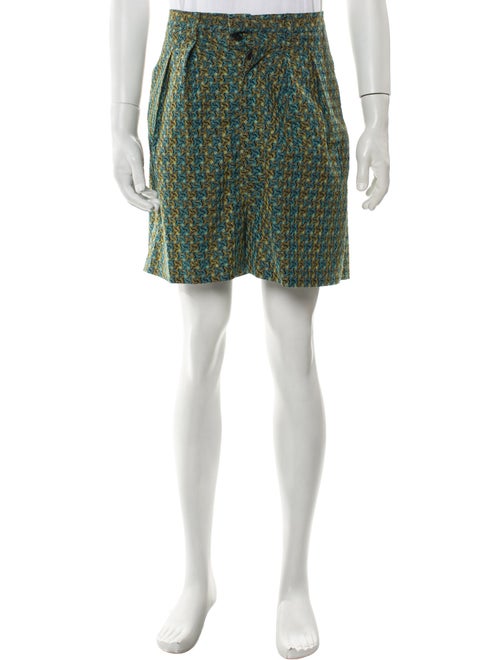 Jil Sander Printed Flat Front Shorts