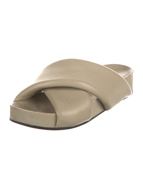Jil Sander Leather Slides