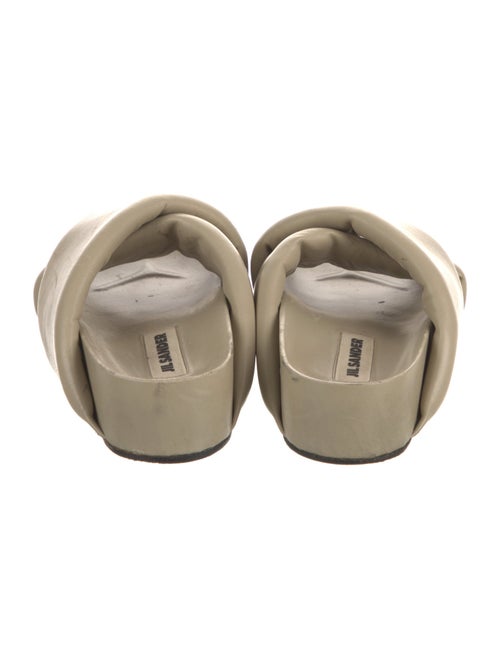 Jil Sander Leather Slides