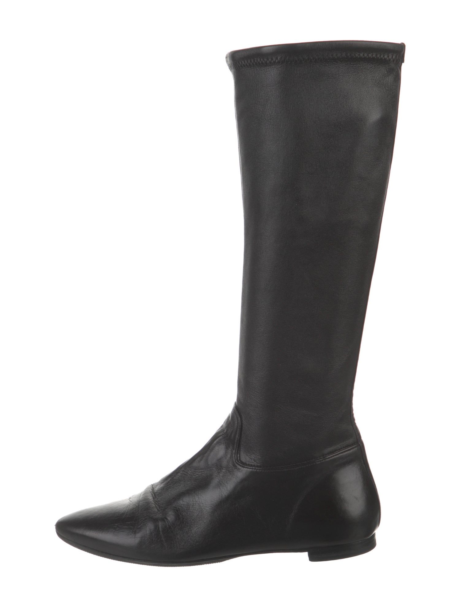 Jil Sander Leather Riding Boots