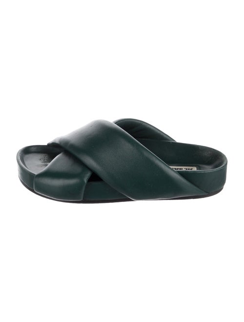 Jil Sander Leather Slides